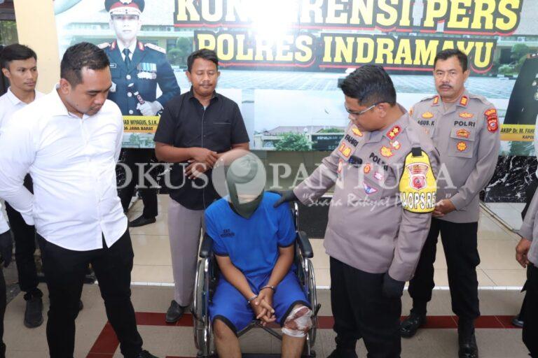 Sempat Viral di Medsos, Pelaku Pencurian Dengan Kekerasan di Mini Market Gabus Kulon, Ditangkap Polisi