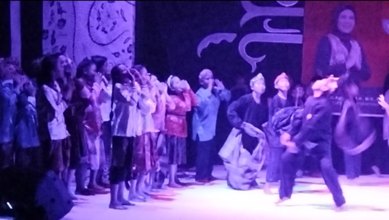 Teatrikal Dolanan Anak Pukau Penonton Malam Anugerah Seni dan Budaya